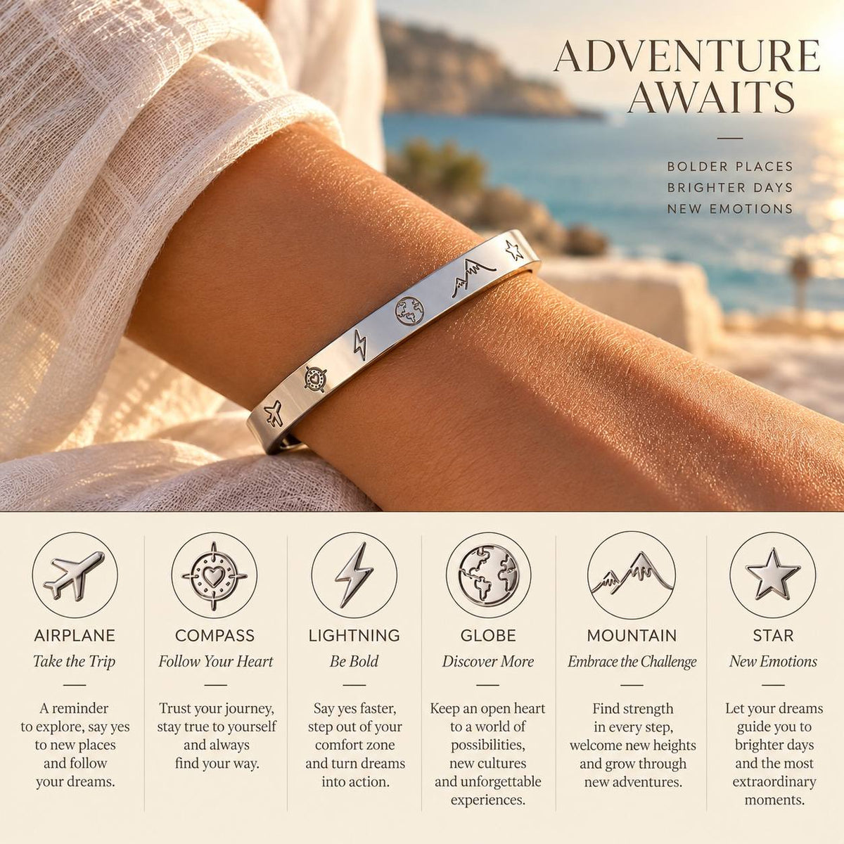Adventure Awaits silver