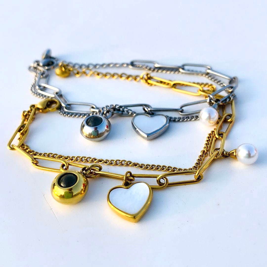 L’amour bracelet (your photo inside)